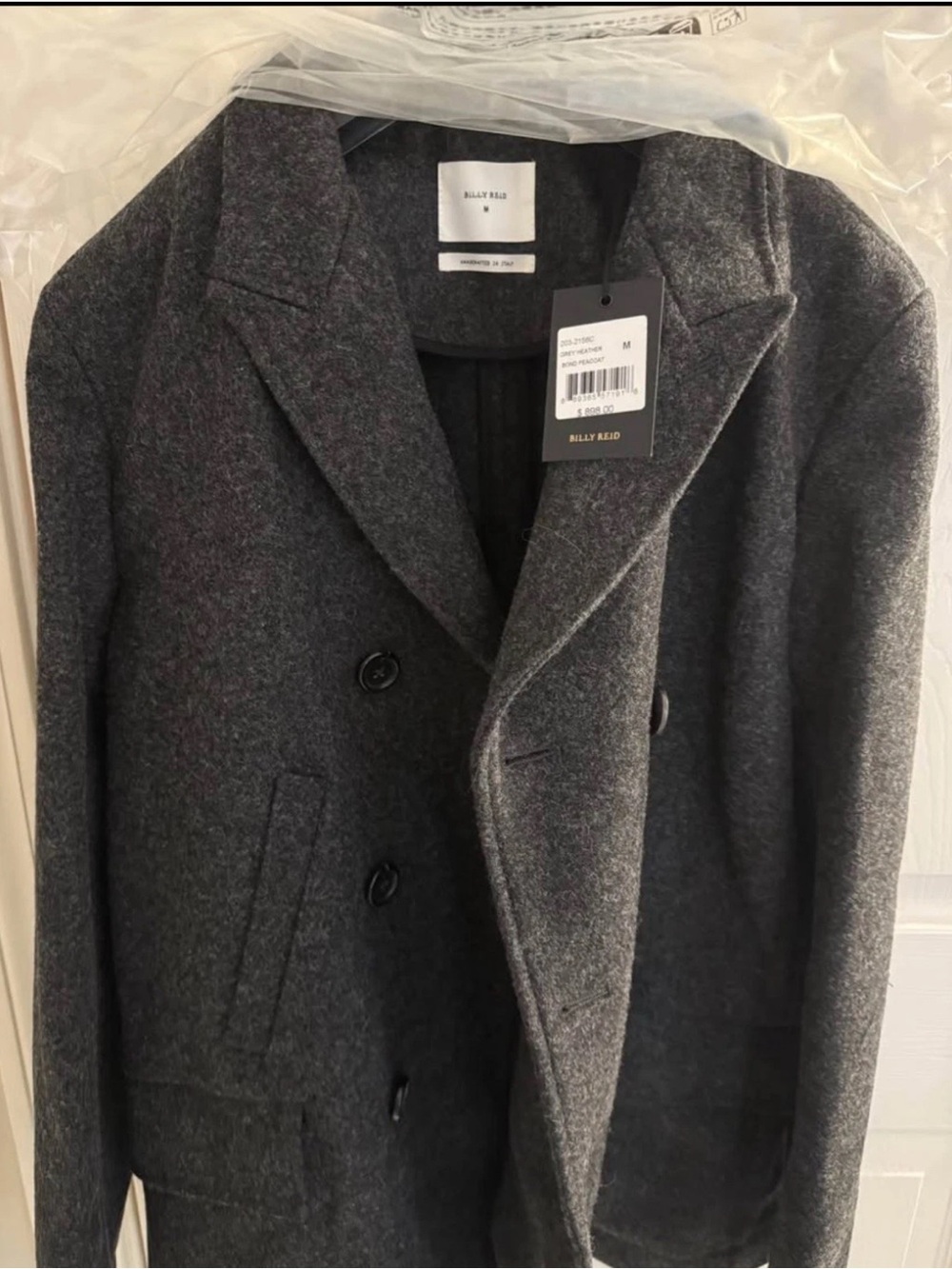 Billy Reid Bond Peacoat